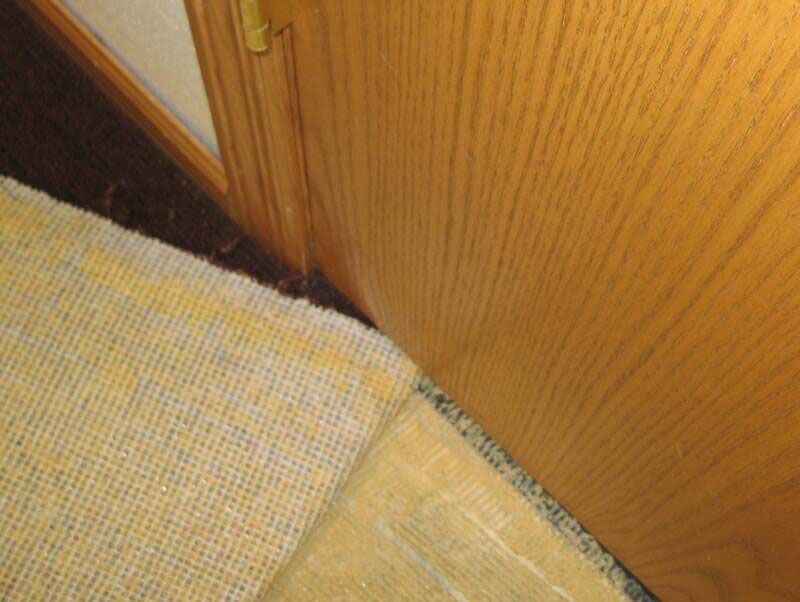 removing carpet to repurpose office space to warehouse space
